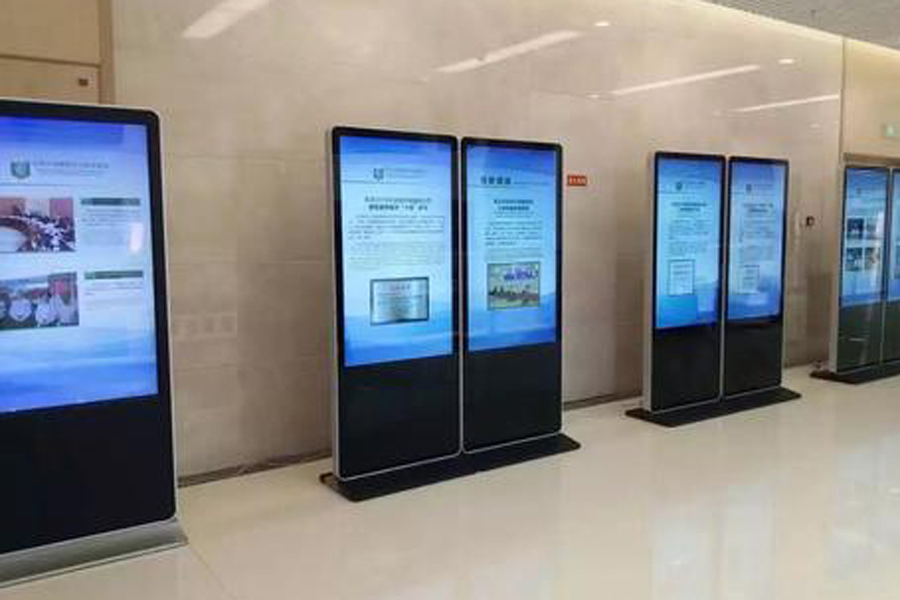 立式广告机案例