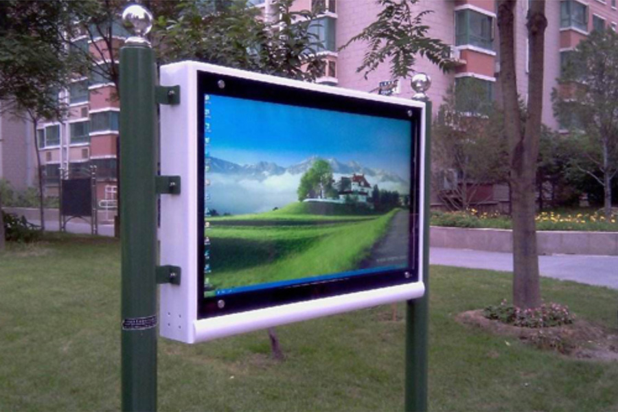 户外广告机案例